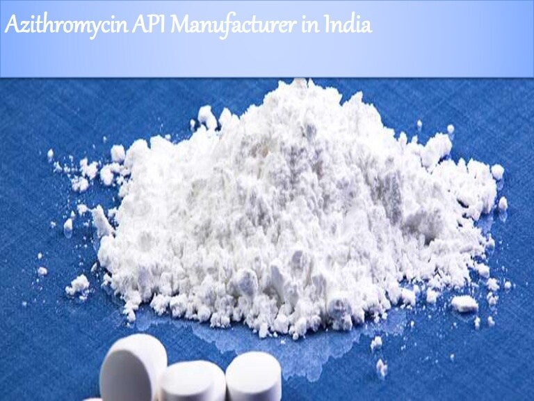 Azithromycin Manufacturers in India